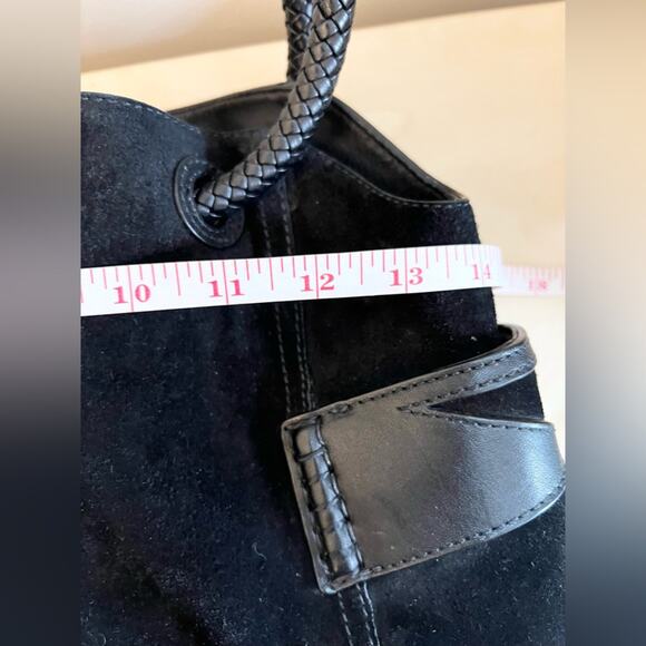 Cole haan Denney black suede purse bag - Picture 10 of 10